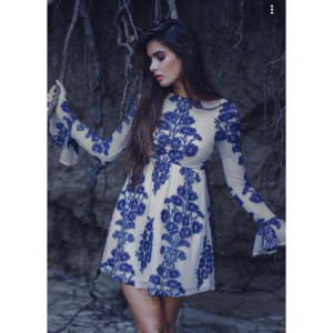 New For Love & Lemons Temecula Mini Dress sz Small